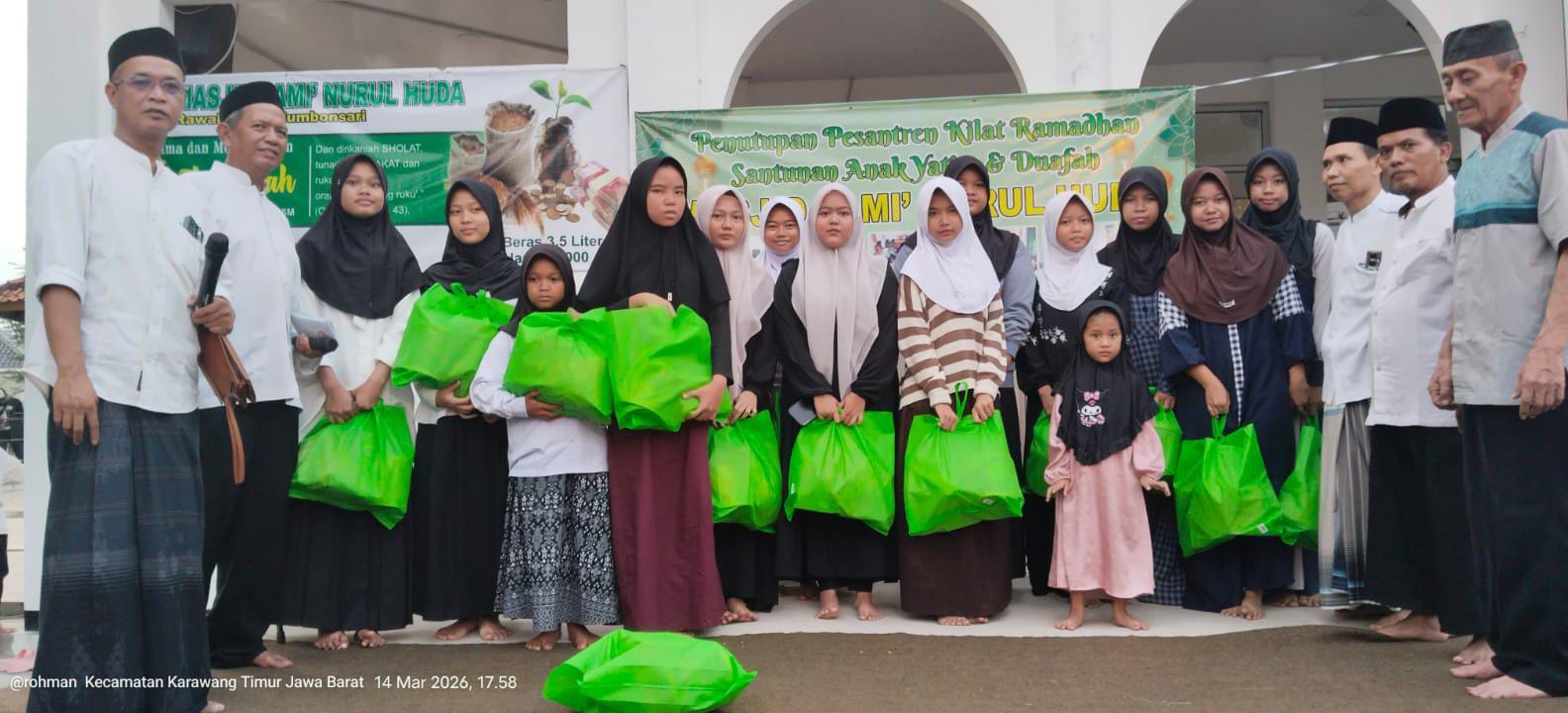 “Menanam Cahaya Qur’ani di Hati Generasi: Pesantren Kilat Masjid Jami Nurul Huda Rawabagi Angkatan Ke-5 Perkuat Akhlak dan Kepedulian Sosial, Ferdiansyah Ajak Masyarakat Dukung Pembinaan Anak Sejak Dini”